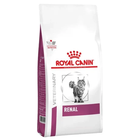Royal Canin Renal Dry Cat Food 2KG bag – kidney support diet for cats