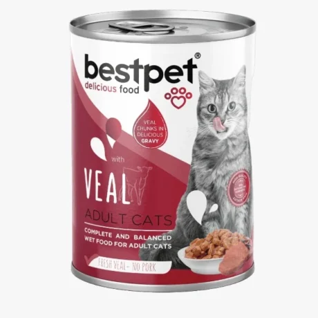 Bestpet wet food with Veal 400 gm